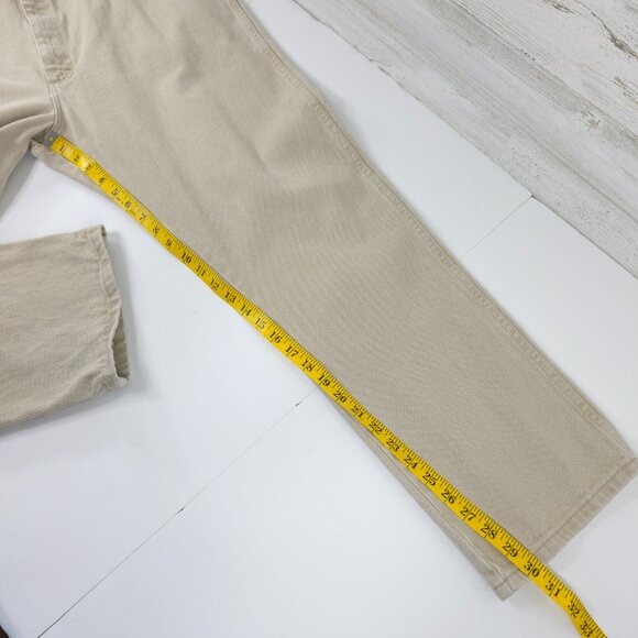 WRANGLER 13MWZTN MEN'S SIZE 40X30 PREWASHED TAN COWBOY CUT ORIGINAL FIT JEANS - Picture 13 of 16